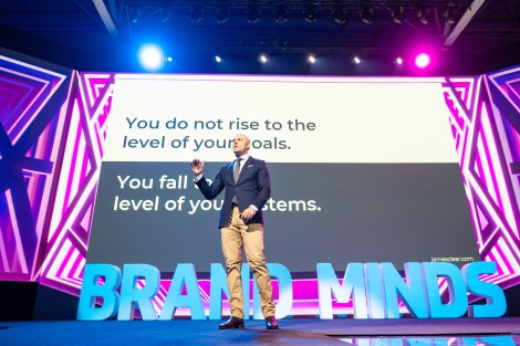 James Clear in Bucharest on june 2023