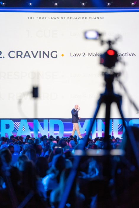 James Clear in Bucharest on june 2023