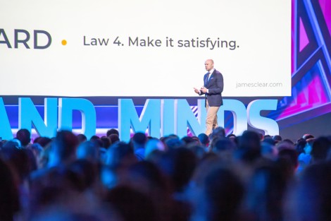 James Clear in Bucharest on june 2023