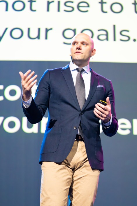 James Clear in Bucharest on june 2023