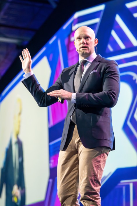 James Clear in Bucharest on june 2023