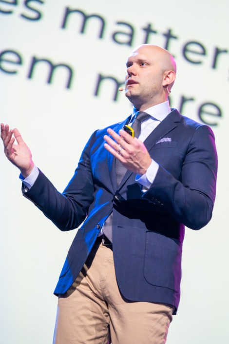 James Clear in Bucharest on june 2023