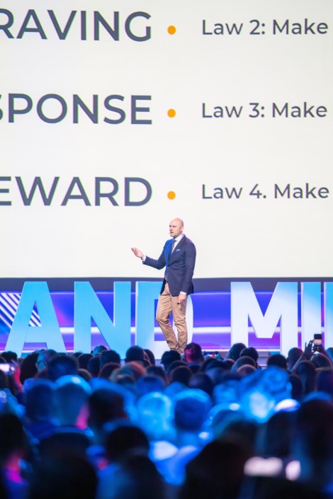 James Clear in Bucharest on june 2023