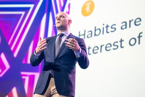 James Clear in Bucharest on june 2023