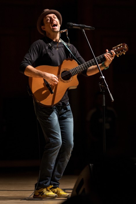 Jason Mraz in Bucharest on march 2017