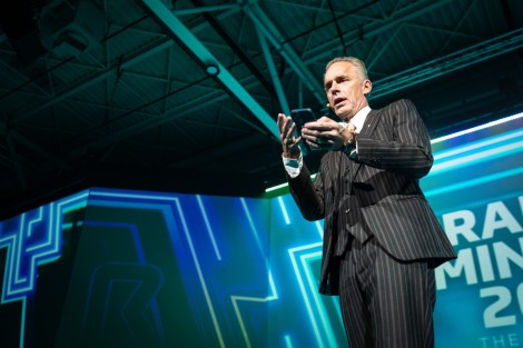 Jordan B Peterson in Bucharest on june 2022