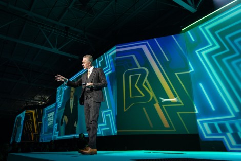 Jordan B Peterson in Bucharest on june 2022