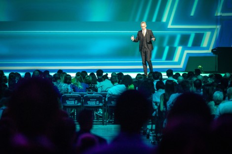 Jordan B Peterson in Bucharest on june 2022