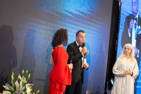 Lorenzo Quinn in Bucharest on november 2023