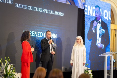 Lorenzo Quinn in Bucharest on november 2023