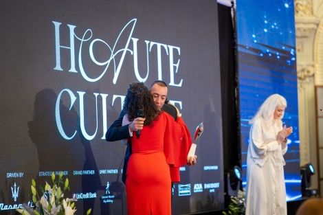 Lorenzo Quinn in Bucharest on november 2023