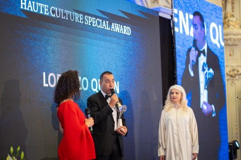 Lorenzo Quinn in Bucharest on november 2023