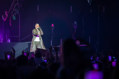 Maluma in Bucharest on april 2022
