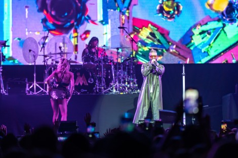 Maluma in Bucharest on april 2022