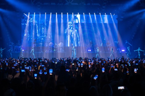 Maluma in Bucharest on april 2022