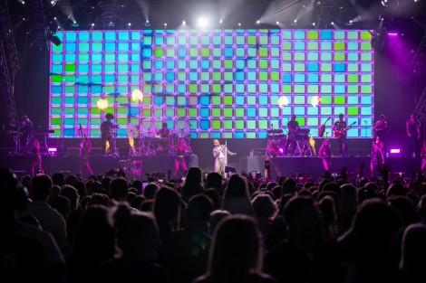 Maluma in Bucharest on april 2022