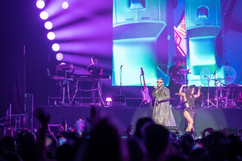 Maluma in Bucharest on april 2022