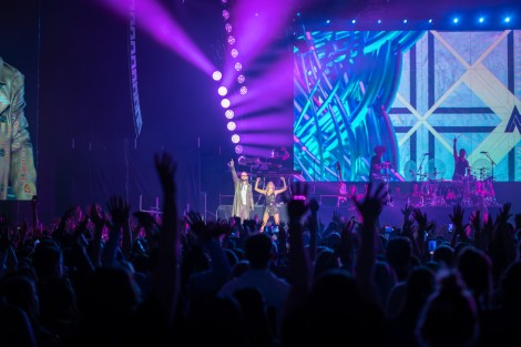 Maluma in Bucharest on april 2022