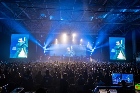 Maluma in Bucharest on april 2022
