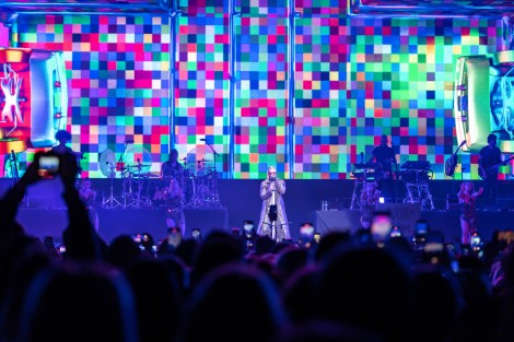 Maluma in Bucharest on april 2022
