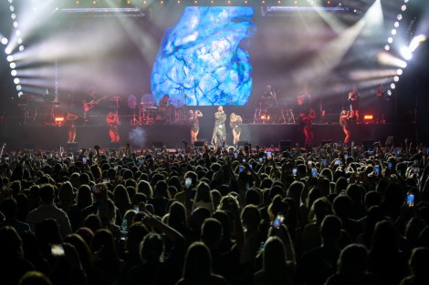 Maluma in Bucharest on april 2022