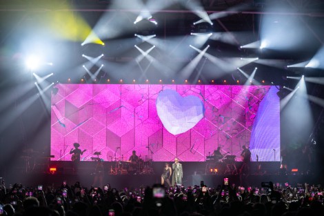 Maluma in Bucharest on april 2022
