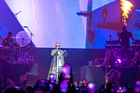 Maluma in Bucharest on april 2022