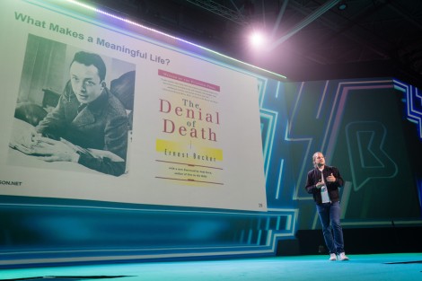 Mark Manson in Bucharest on june 2022