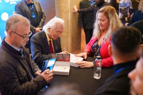 Michio Kaku in Bucharest on october 2024
