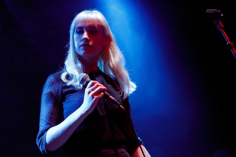 Molly Nilsson in Bucharest on march 2016