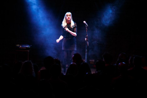 Molly Nilsson in Bucharest on march 2016