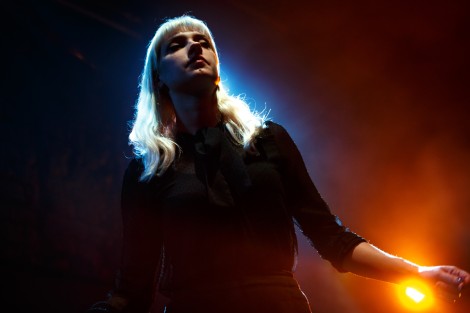 Molly Nilsson in Bucharest on march 2016