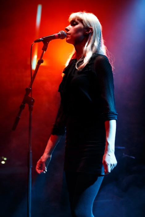 Molly Nilsson in Bucharest on march 2016