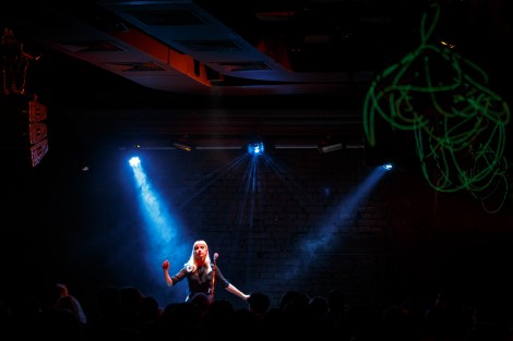 Molly Nilsson in Bucharest on march 2016
