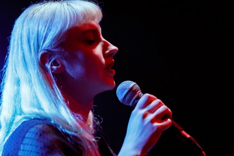 Molly Nilsson in Bucharest on march 2016