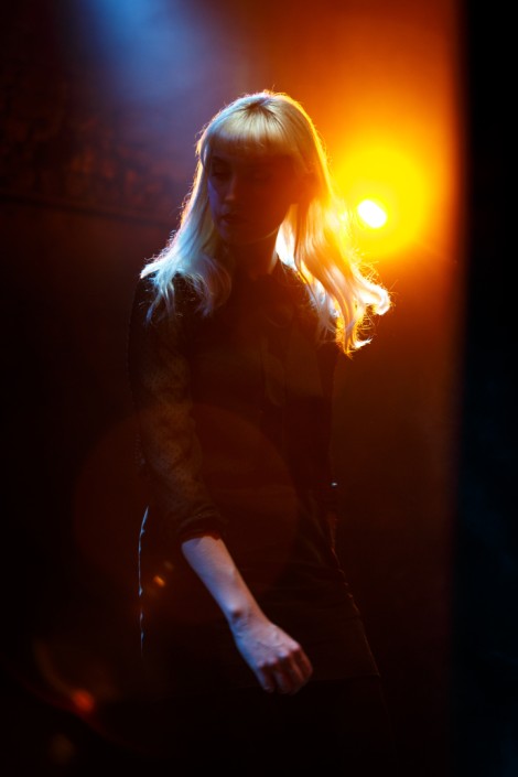 Molly Nilsson in Bucharest on march 2016