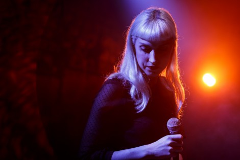 Molly Nilsson in Bucharest on march 2016