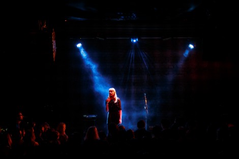 Molly Nilsson in Bucharest on march 2016
