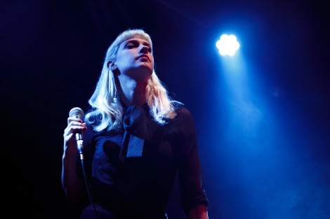 Molly Nilsson in Bucharest on march 2016