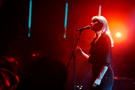 Molly Nilsson in Bucharest on march 2016