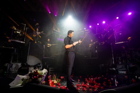 Nikos Vertis in Bucharest on february 2024