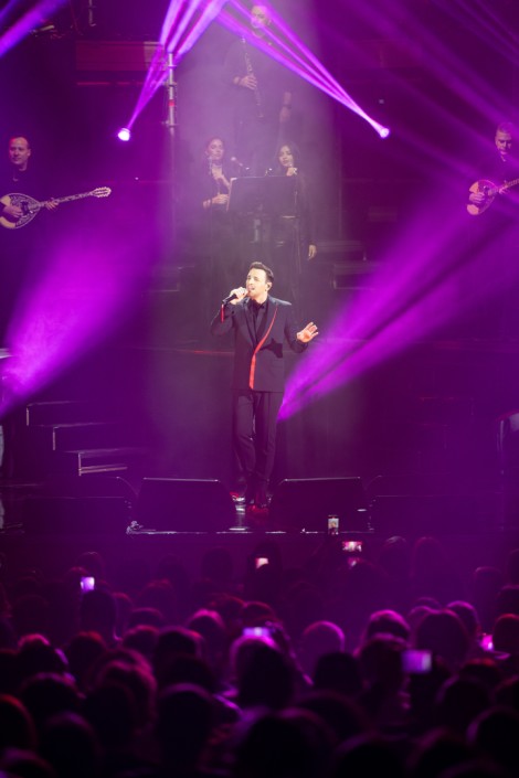 Nikos Vertis in Bucharest on february 2024