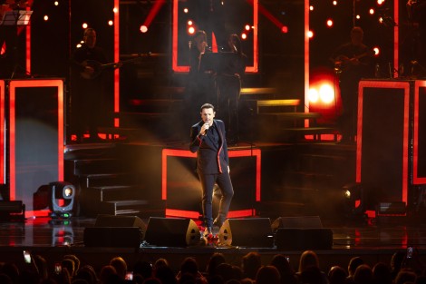 Nikos Vertis in Bucharest on february 2024
