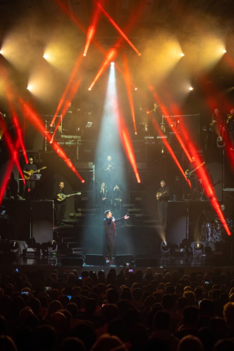 Nikos Vertis in Bucharest on february 2024