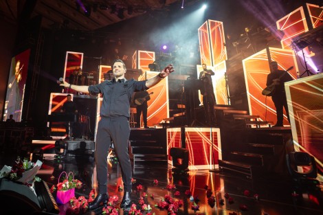 Nikos Vertis in Bucharest on february 2024