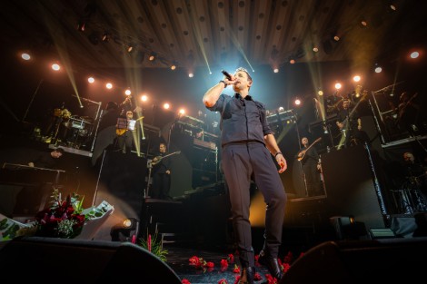 Nikos Vertis in Bucharest on february 2024