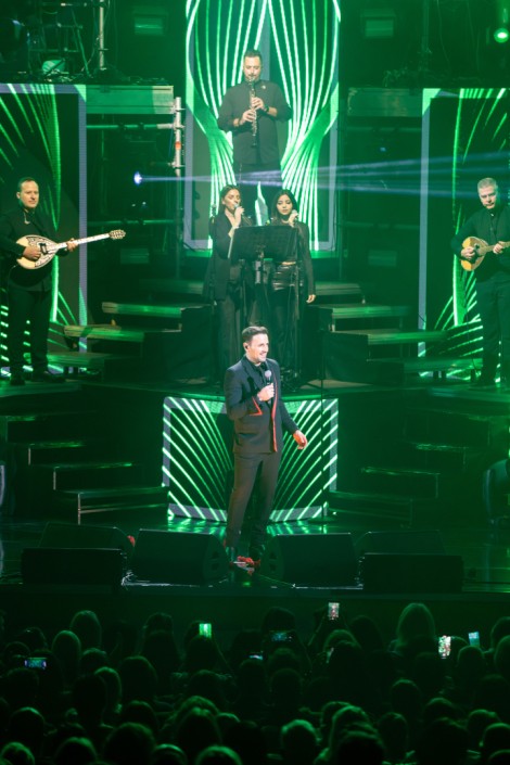 Nikos Vertis in Bucharest on february 2024