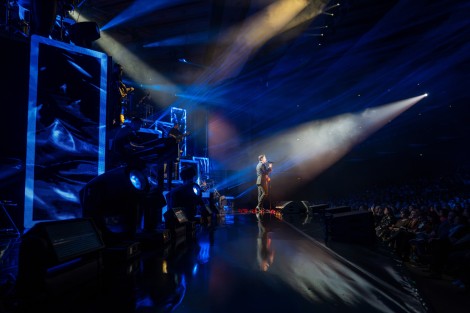 Nikos Vertis in Bucharest on february 2024