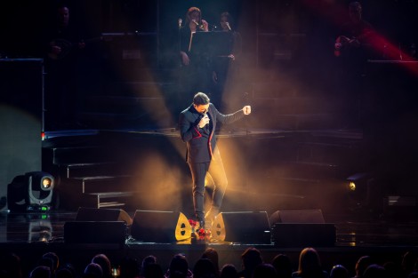Nikos Vertis in Bucharest on february 2024