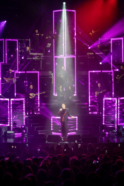 Nikos Vertis in Bucharest on february 2024